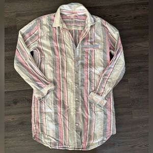 Victoria’s Secret VS Long Sleeve Sleep Shirt Pajamas
